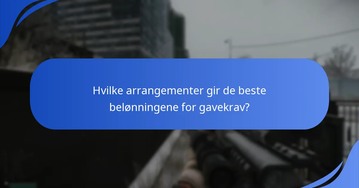 Hvilke sesongbelønninger er knyttet til Escape From Tarkov-arrangementer?